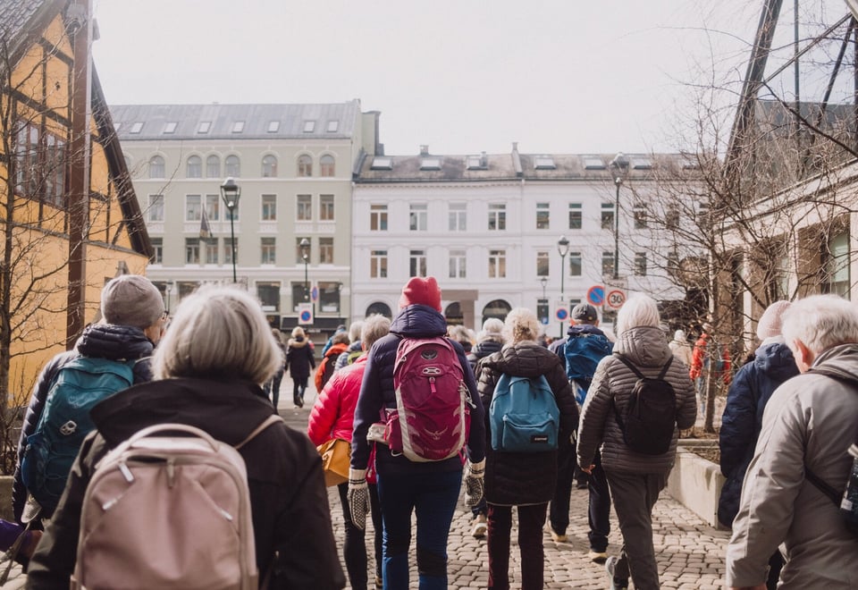 Tur & Kultur med senior i Oslo.