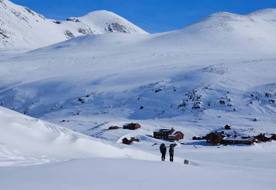 Bilder fra Rondvassbu, Påske 2024.