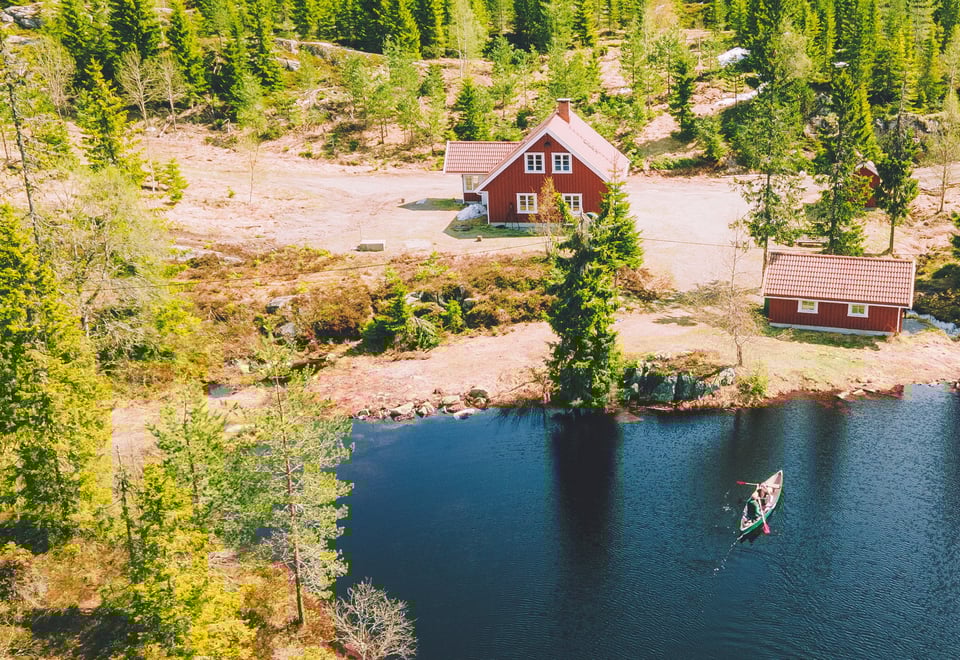 Flekkerhytta. Telemark.