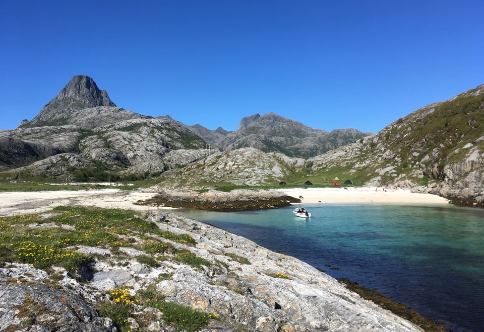 Telttur til Landegode med Barnas Turlag Bodø