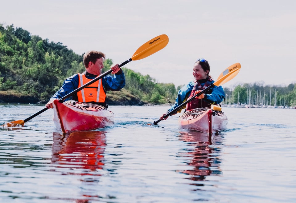 Padling rundt Oslofjorden, fra Sørenga