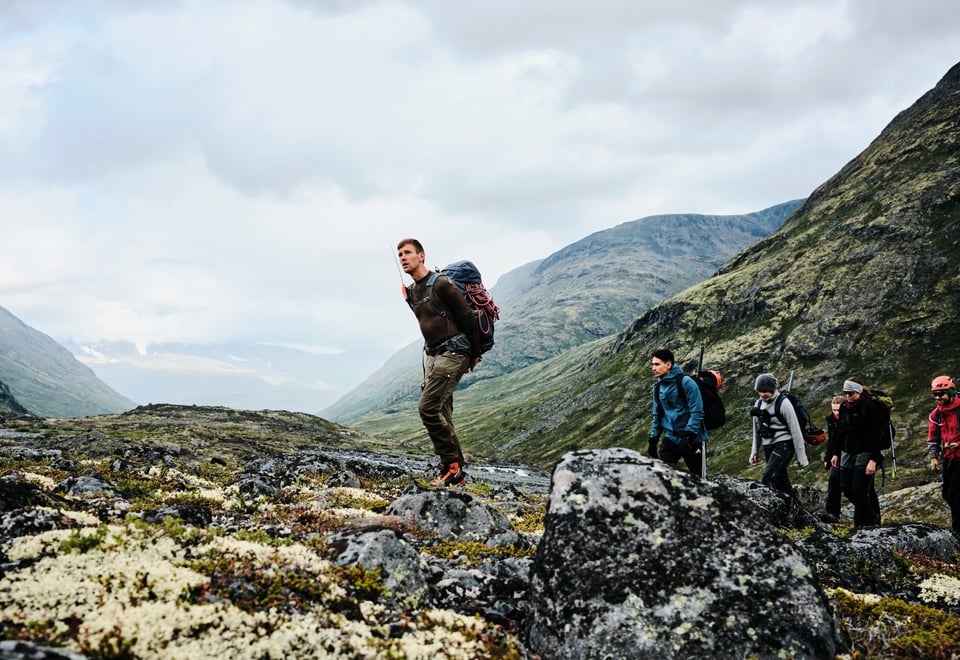 Basecamp på Leirvassbu i Jotunheimen, sommer 2024.