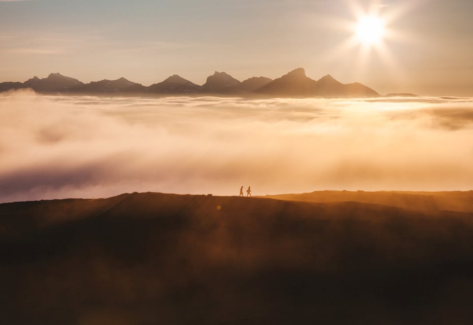 DNTs fotokonkurranse: Første gang jeg er i Tromsø og det er helt magisk. Bilder tatt på Fløya