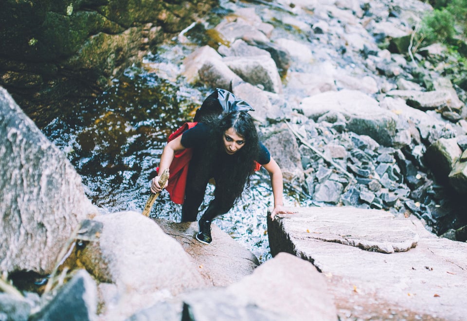 Bilder tatt på tur med Havva Cukurkuaya og DNT Drammen på vei opp mot Kjøsterudjuvet.