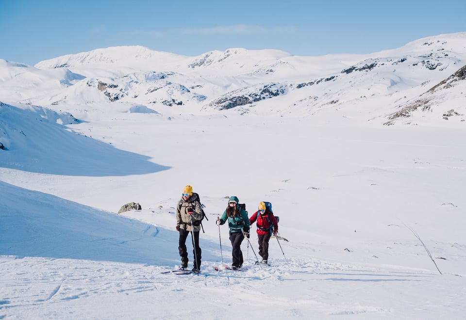 Geiterygghytta, vinter 2025.