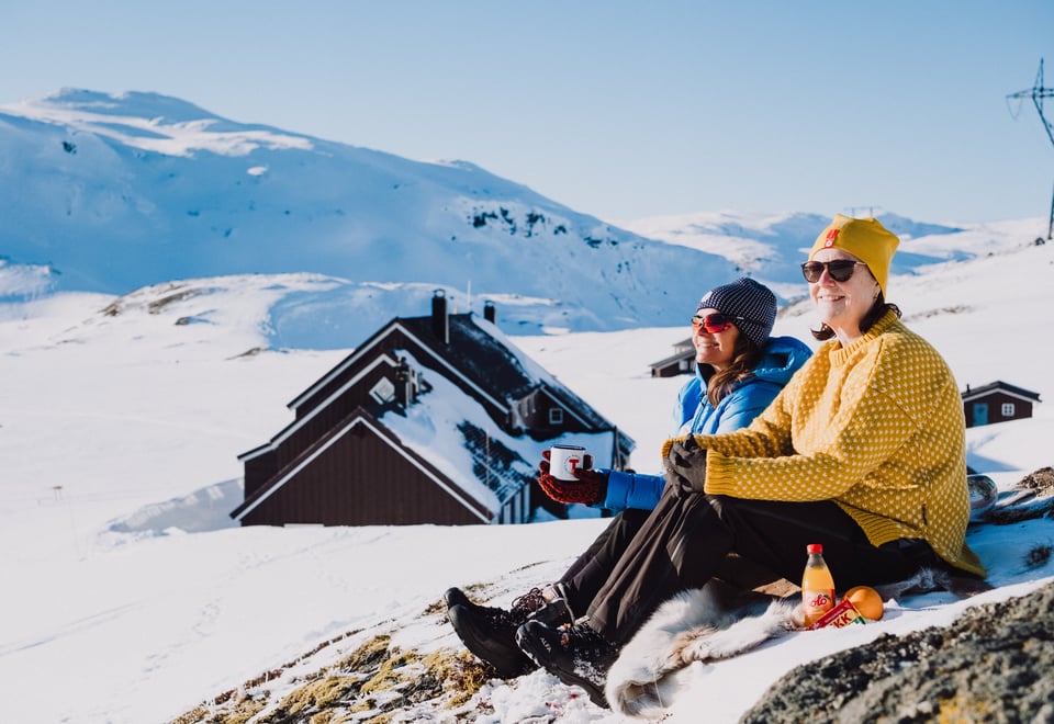 Geiterygghytta, vinter 2025.