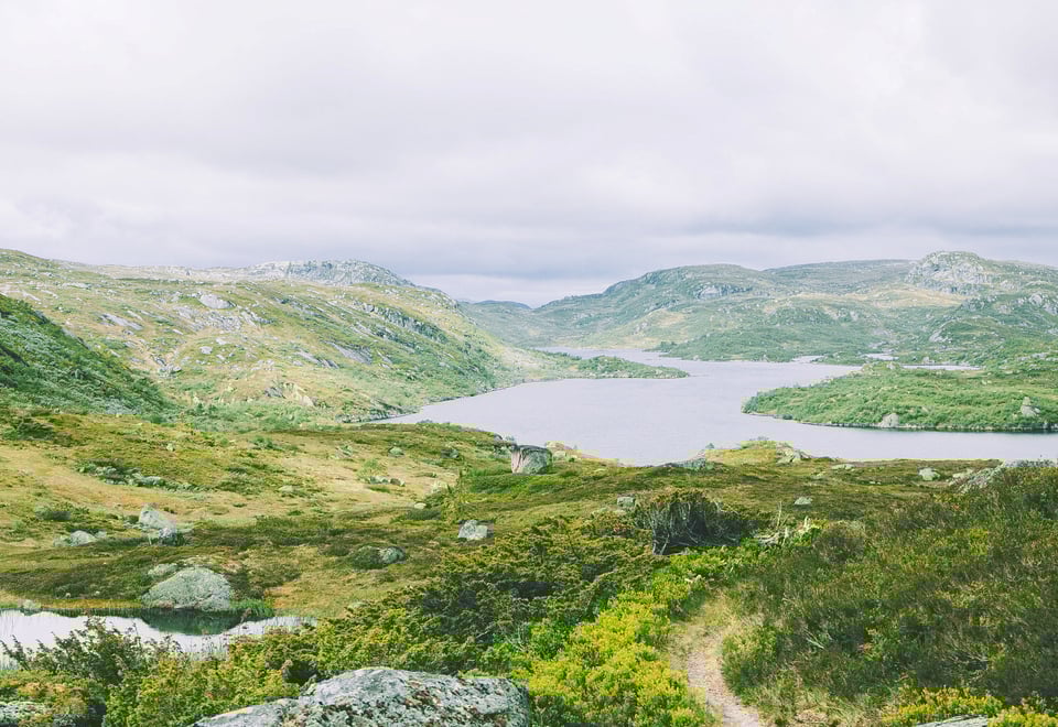Setesdalsheiene på Tvers