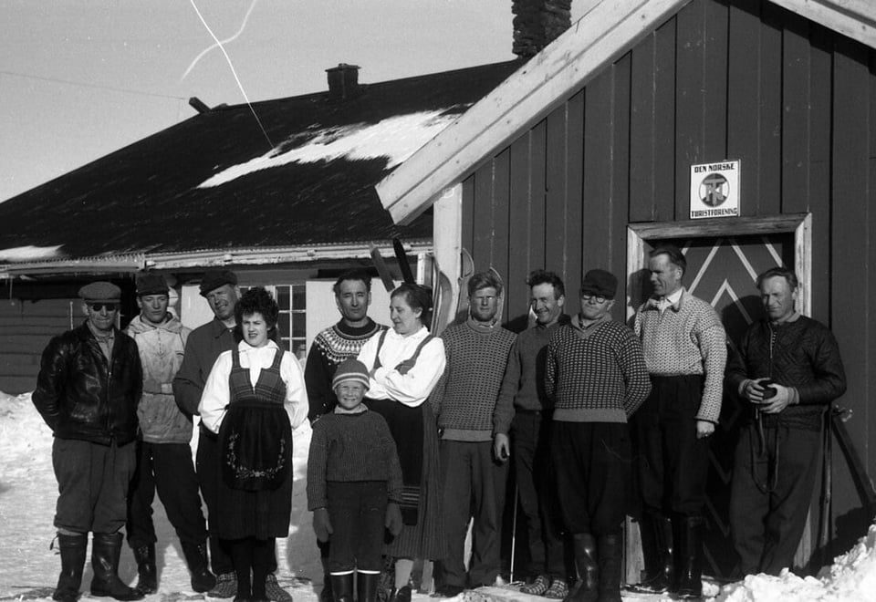 Historisk bilde fra Glitterheim