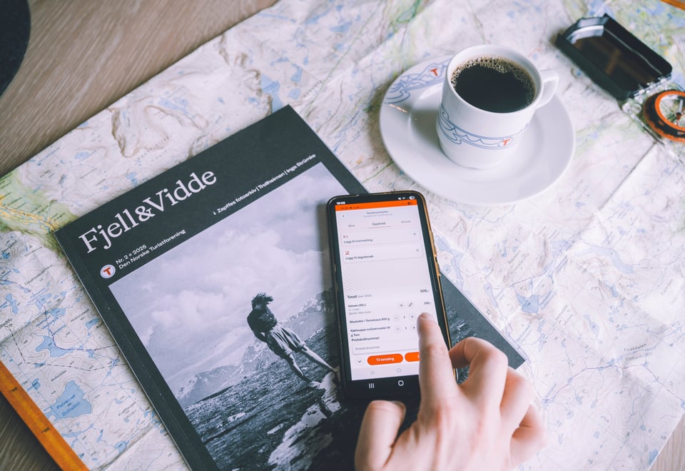 Bilder fra Geiteryggen. Mars 2026. 