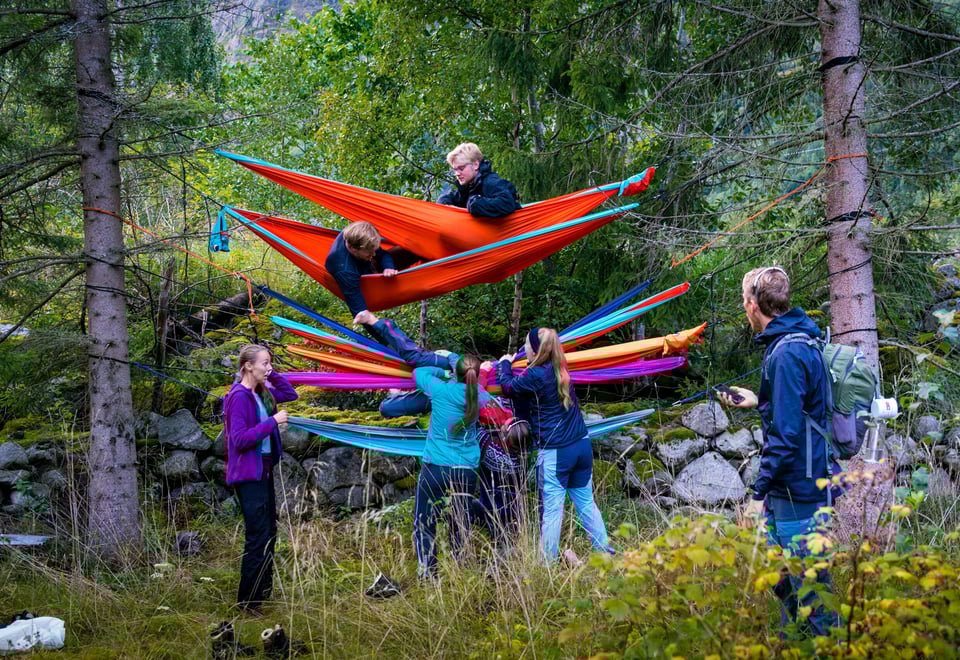 DNT ungs landsstyre var på styretut til Aurlandsdalen Turisthytte 4.-6. september 2020.