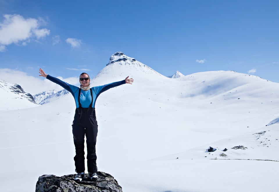 Topptur på Høglvagltind i Jotunheimen