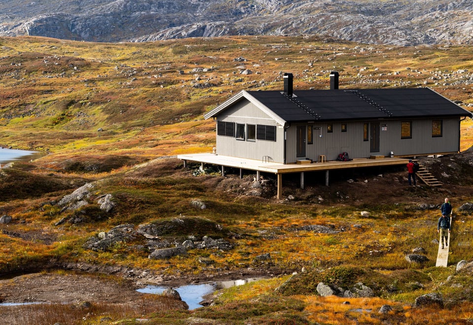 Ny hytte på Toralfsbu september 2022