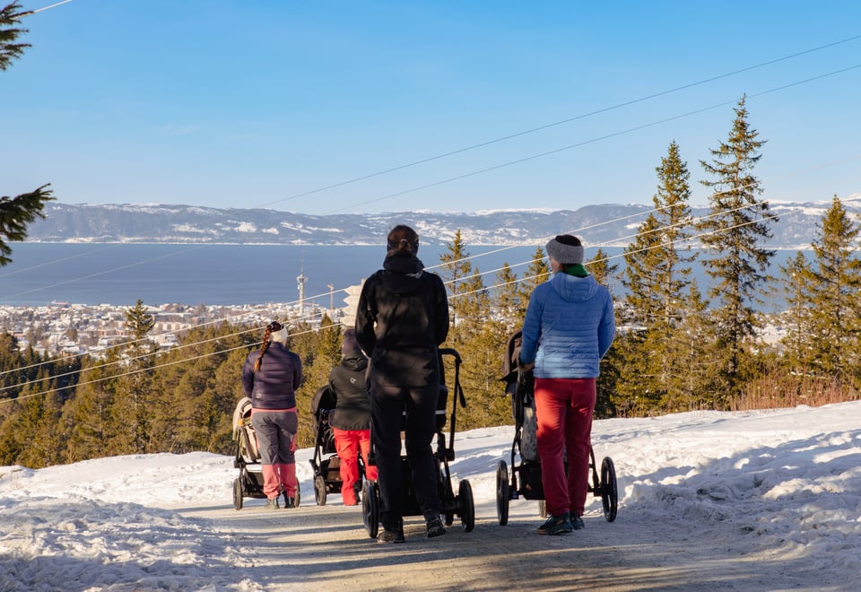 Trilletur til Estenstadhytta med Barnas Turlag.