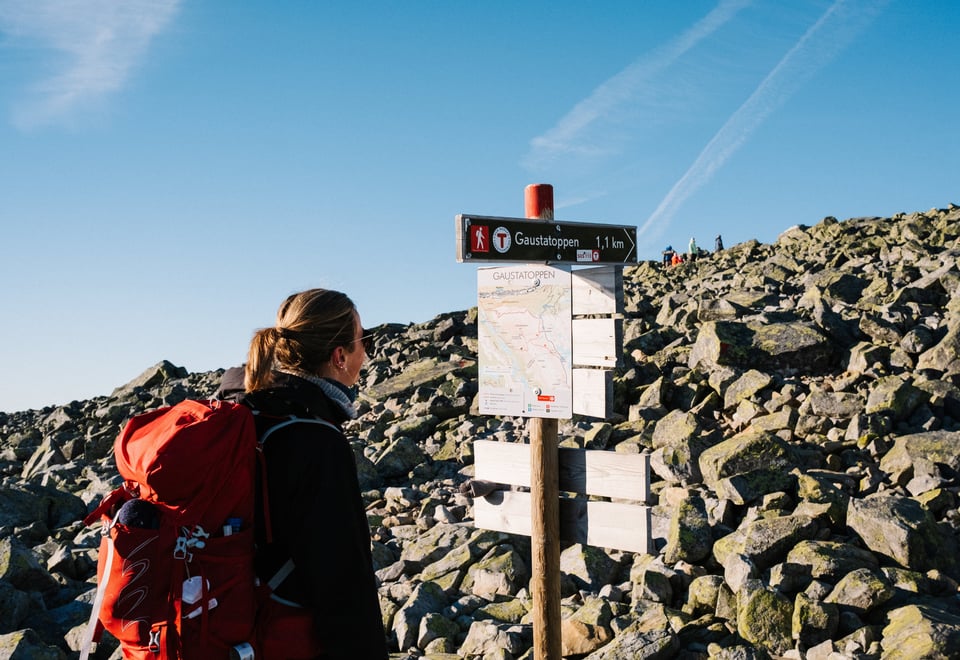 Gaustatoppen, høsten 2024