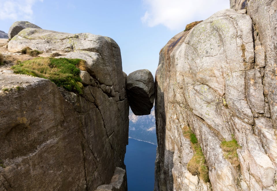 Bilder fra turen til Kjerag, også fra utsiktspunktet ved Nesatindene.