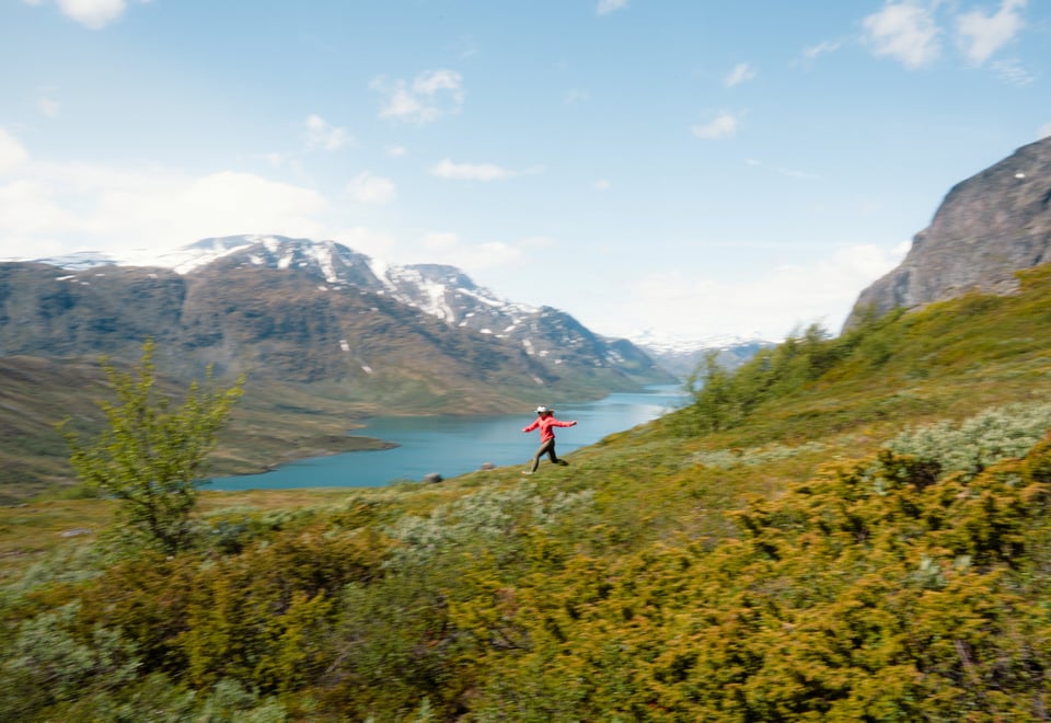 Foto fra Fjellferiekampanje med Bortelaget, sommer 2025 på Gjendesheim