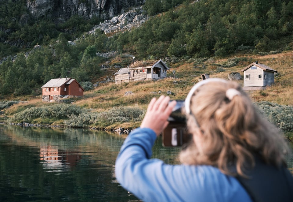 Eksteriørbilder av BT-hytten på Mjølfjell, Voss.