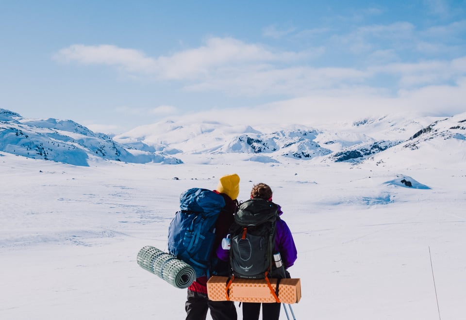 Vinter på Geiterygghytta
