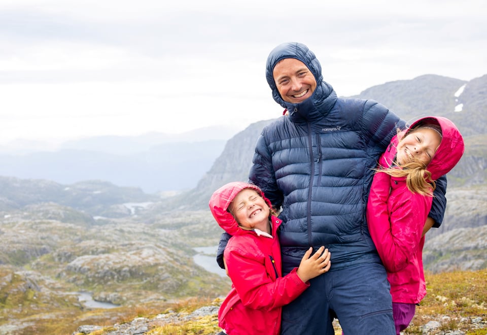 Tur til Stranddalen turisthytte sommeren 2024.
