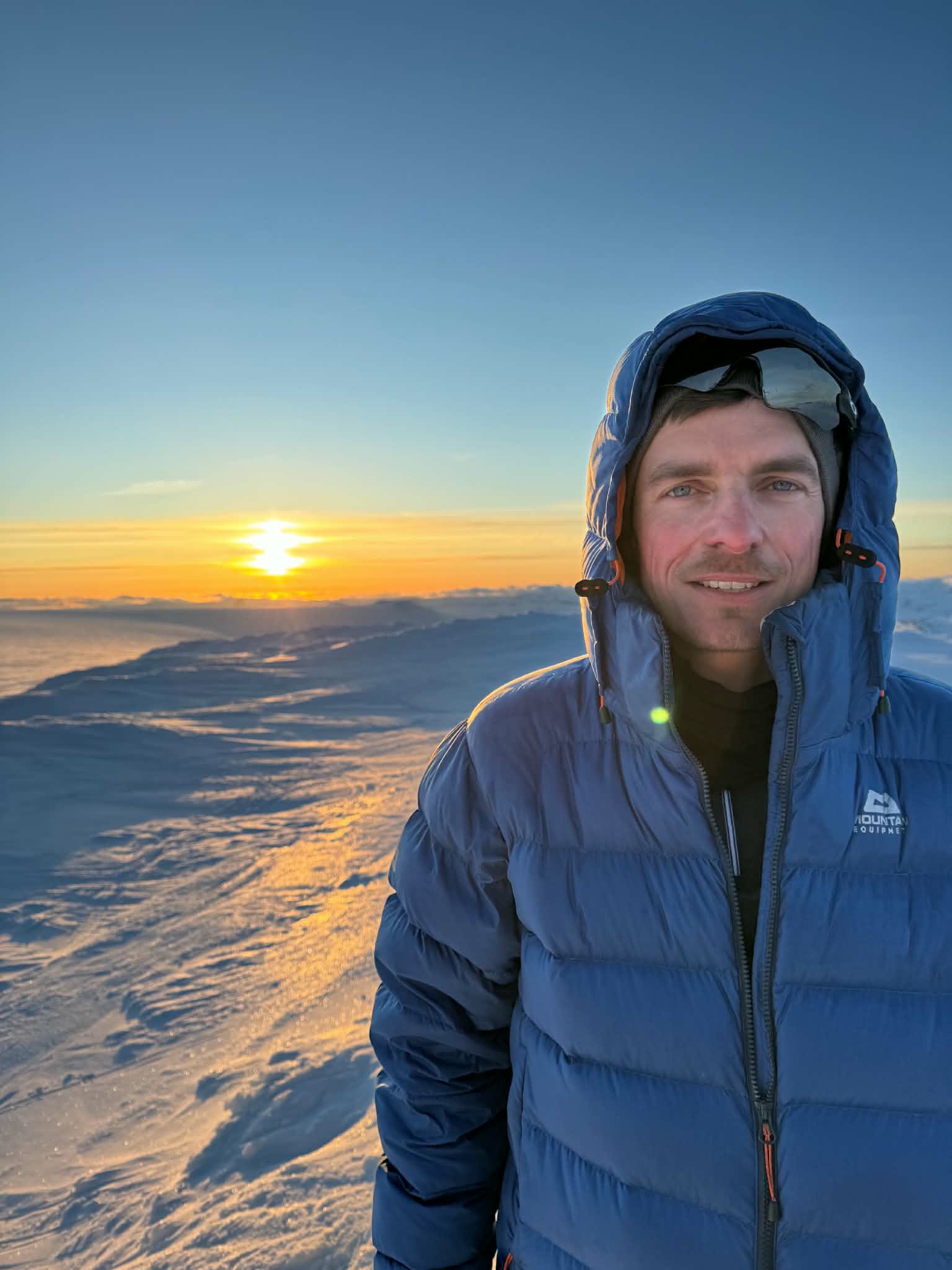 Morten p&aring; topp
