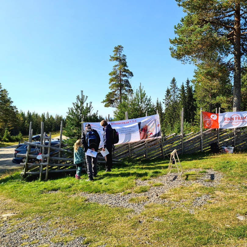 Orienteringsaktivitet.