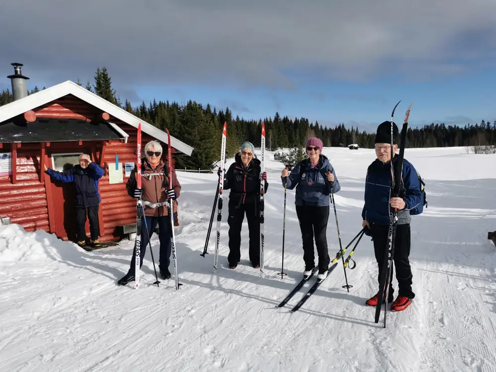 Onsdagsgruppa ved Vollkoia.