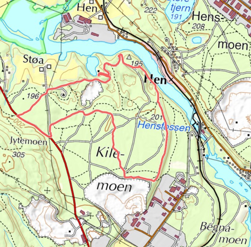 Plott av turen