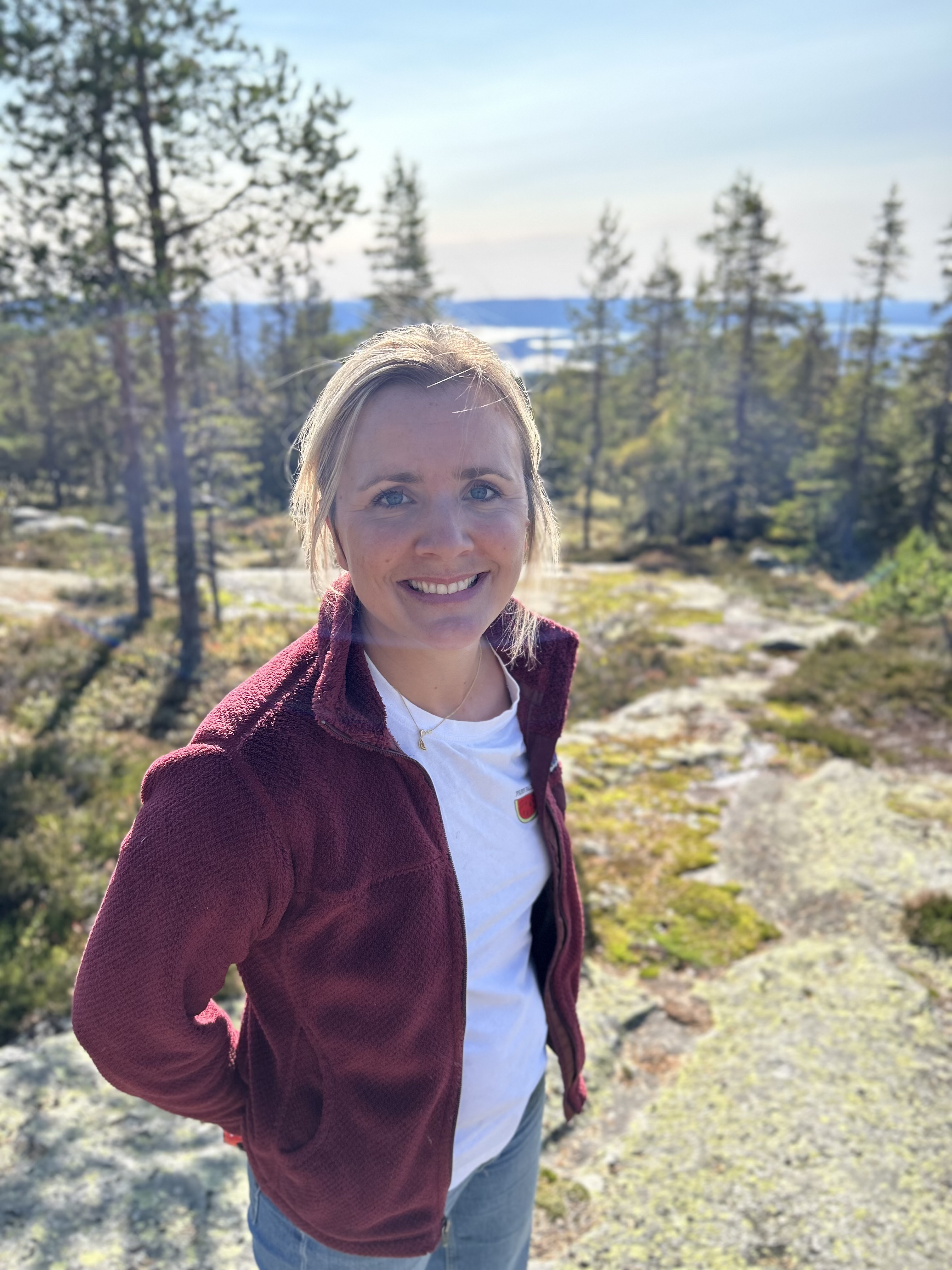 person i skogen