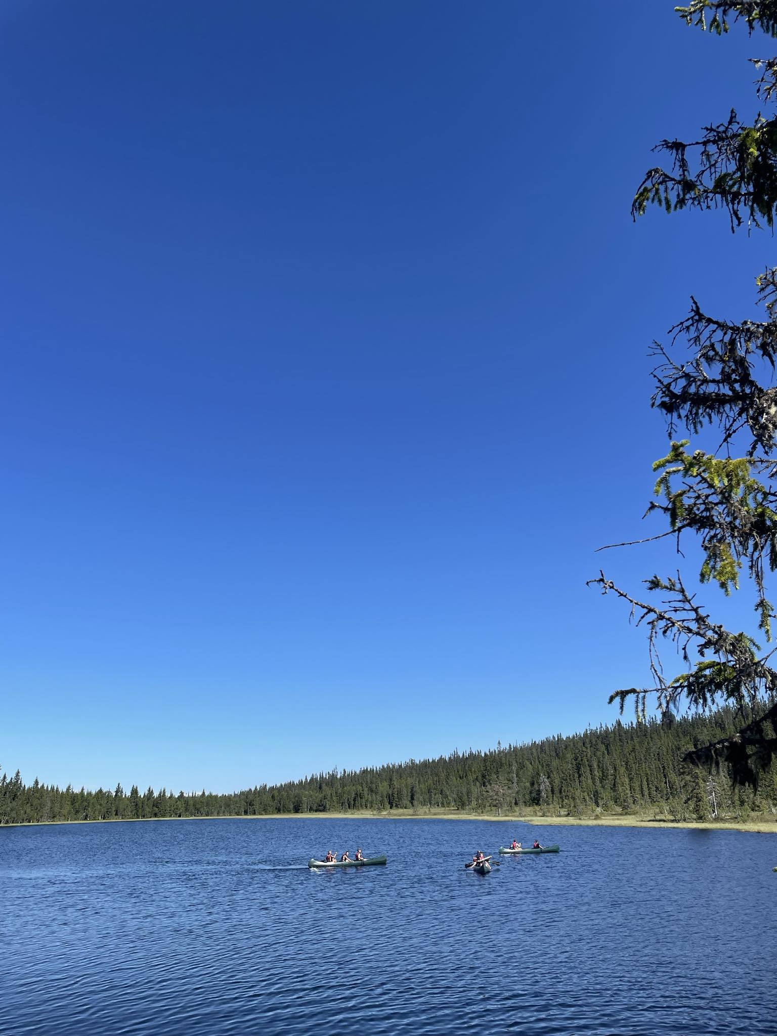 Padling på Åkersætertjernet