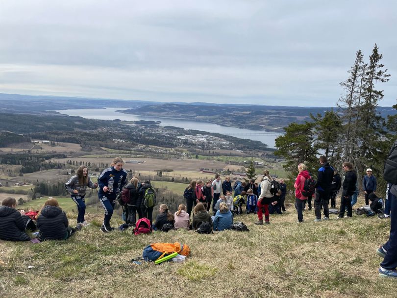 8. klassinger på OPPTUR i Ringsaker.