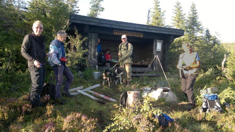 Gapahuken ved Svanevatnet