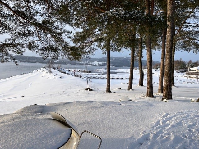Utsikt over Mj&oslash;sa
