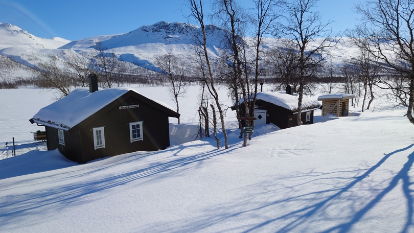 Hytte i vinterfjellet