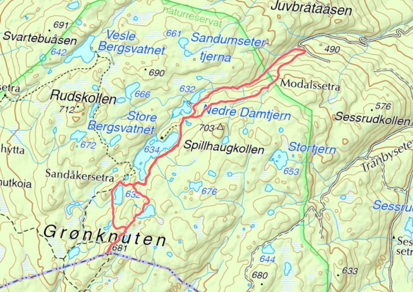 Plott av turen