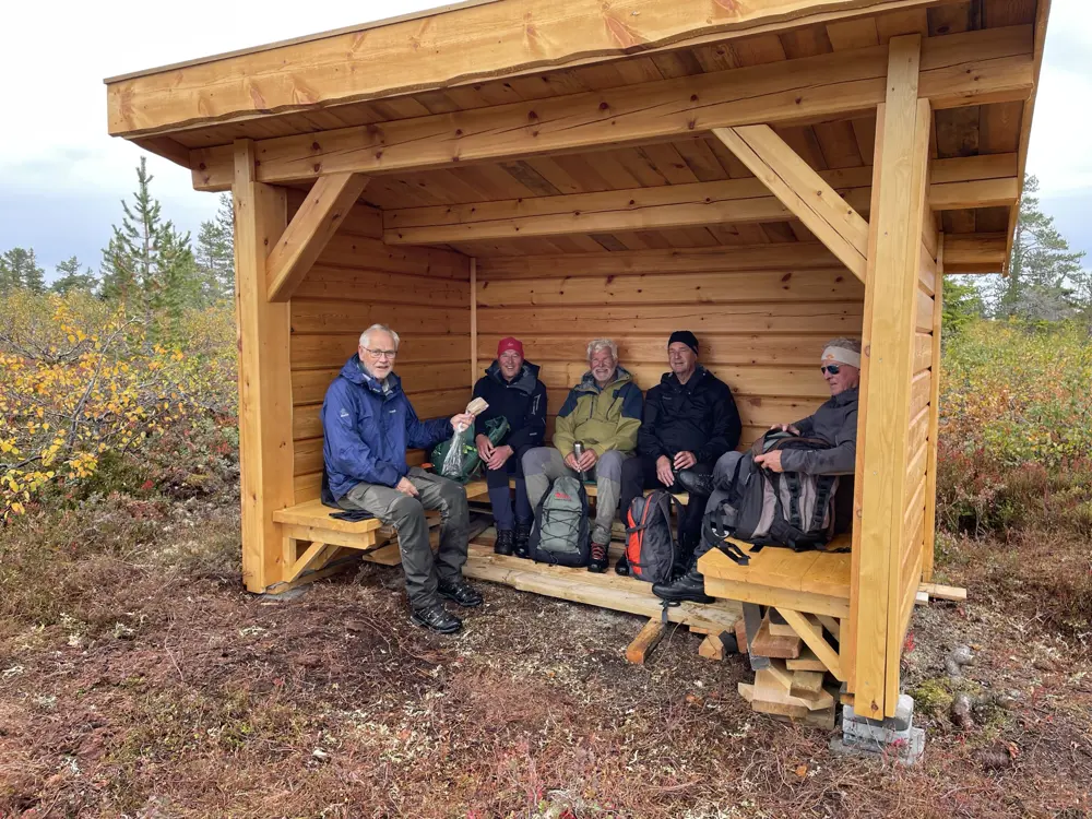 Gapahuk på Hemberget