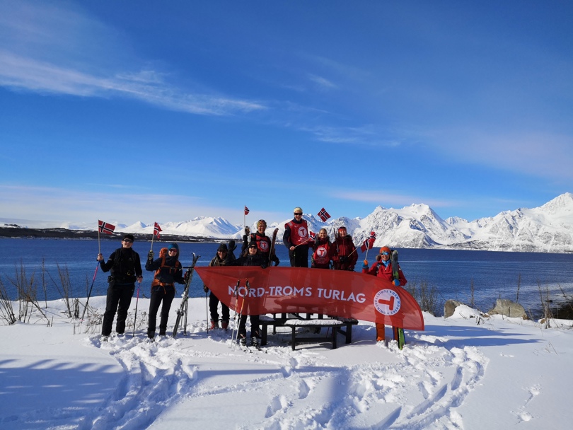 Skitur på Uløya