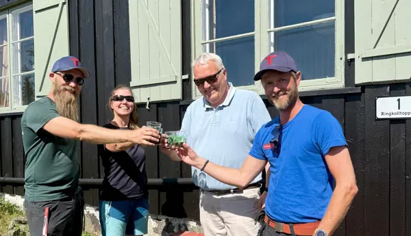 Ny DNT-hytte på Ringkollen