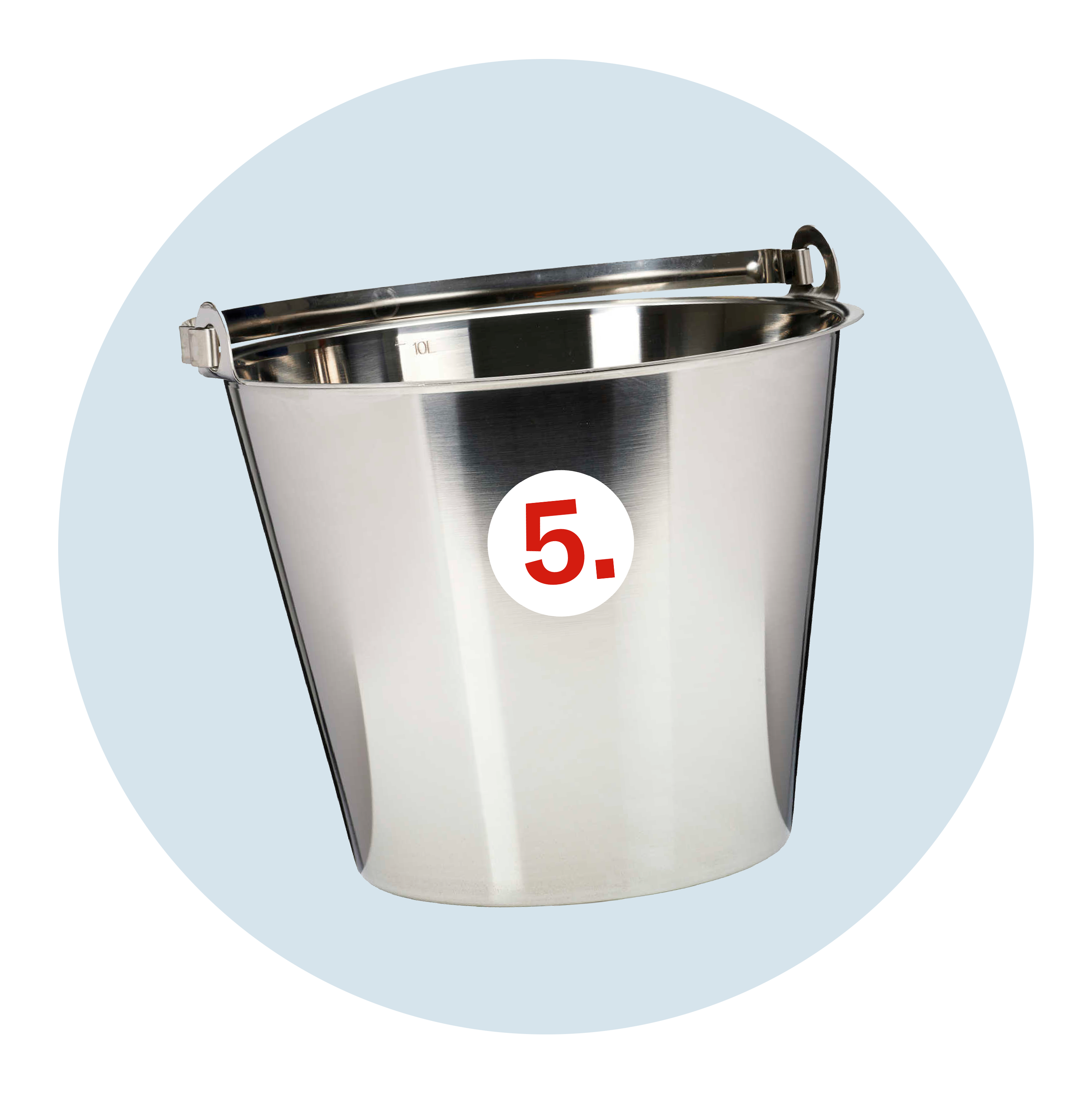 grafisk boble med 5-tall