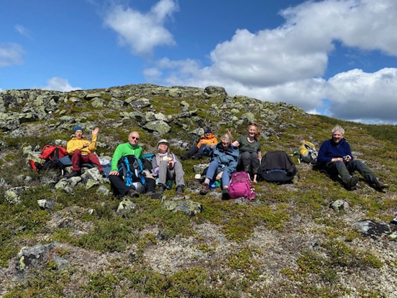 Rast første dag ved Tjønnhøtjønna. Foto: Arnlaug Pedersen