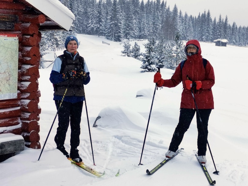 Klar for tur ved Vollkoia.