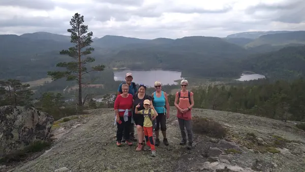 Utsikt frå Krikklifjellet