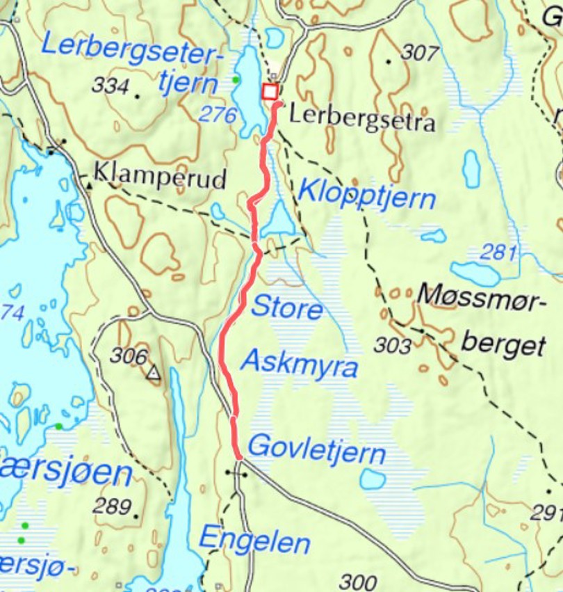 Plott av turen