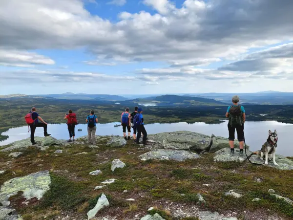 Fra Svoloberget mot Olevatn