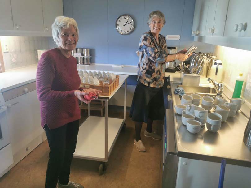 Arbeid på kjøkkenet