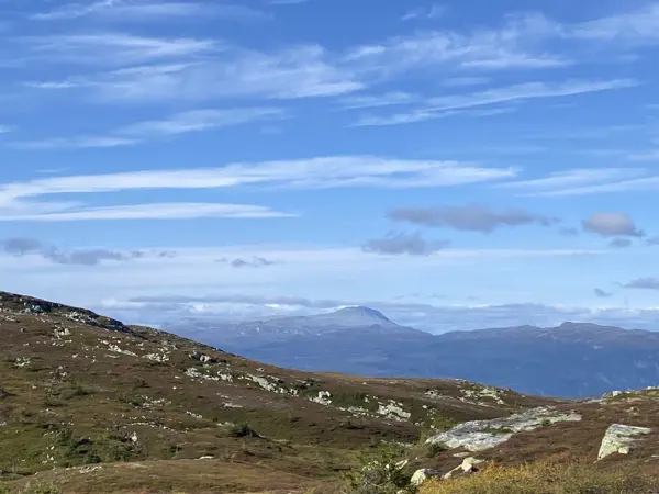 Utsikt mot Gaustatoppen