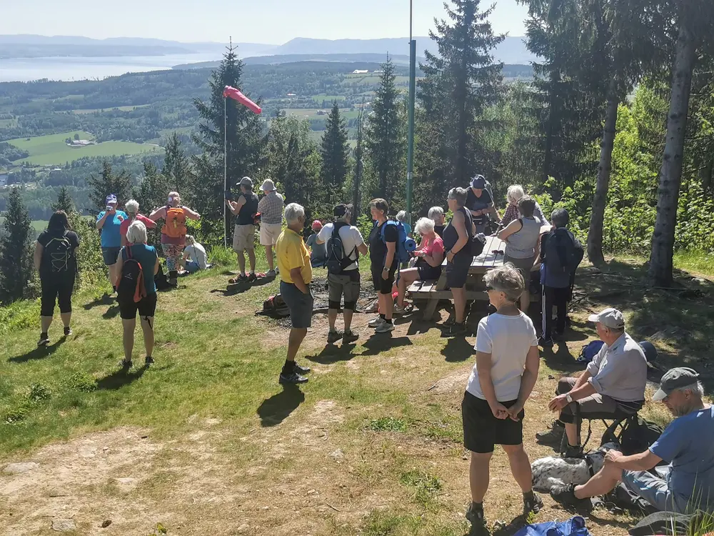 En gruppe på tur.