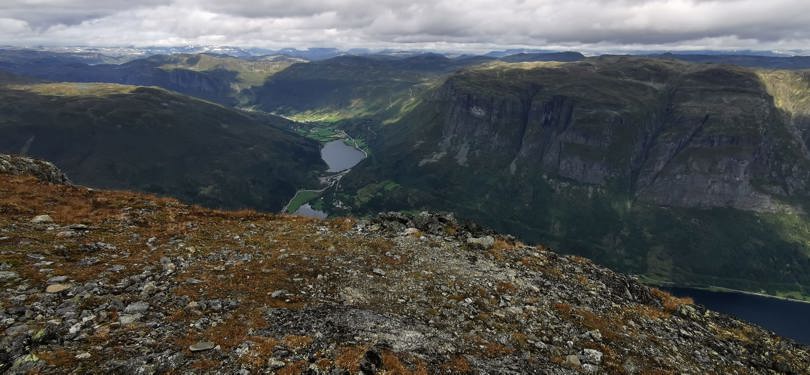 Utsikt fra Skjøld