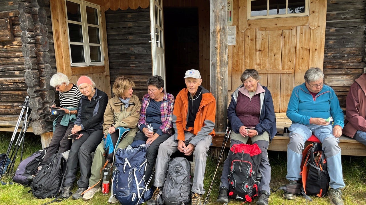 Onsdagsgruppa p&aring; fjelltur