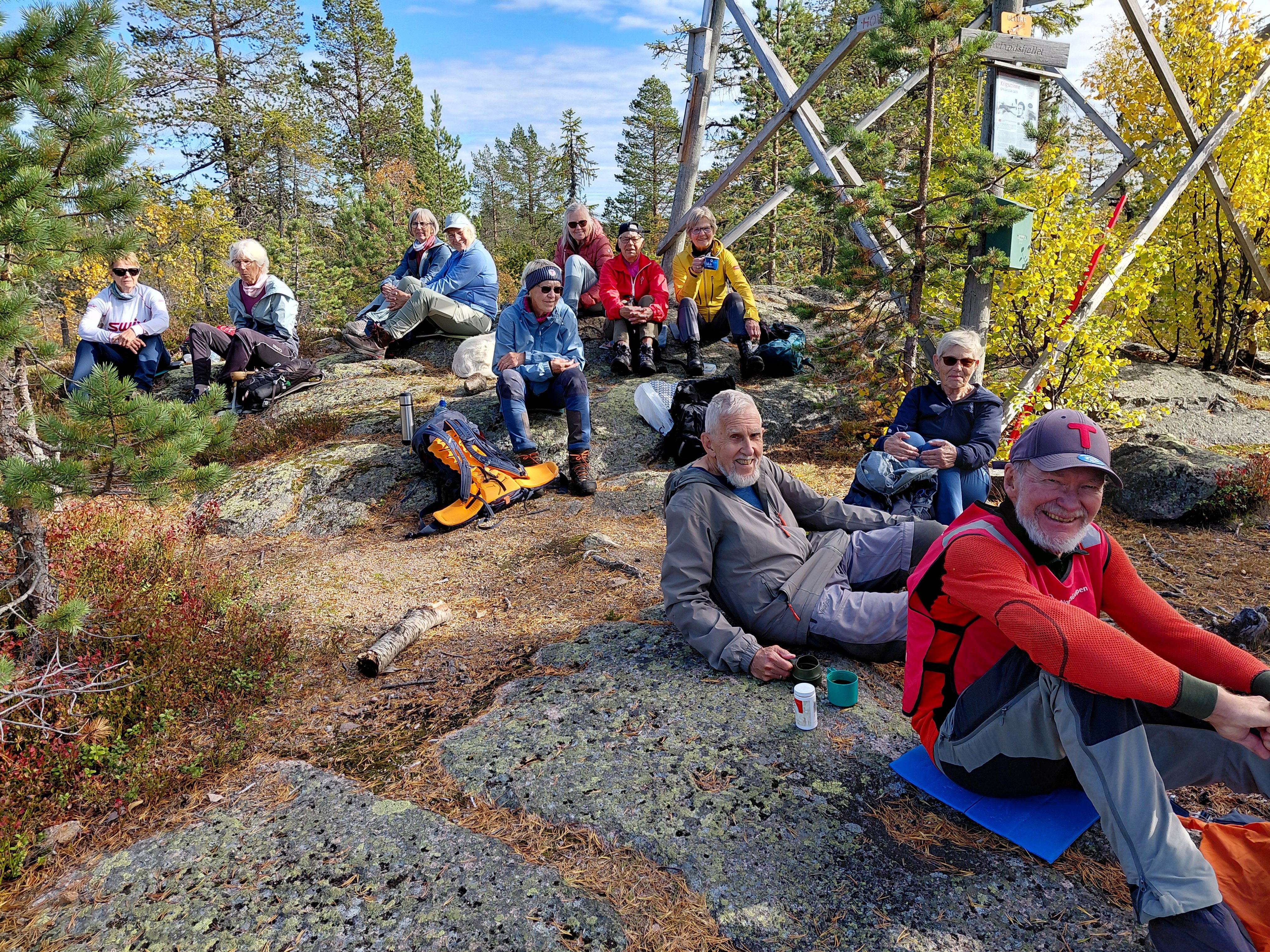 En avslappet lunsj
