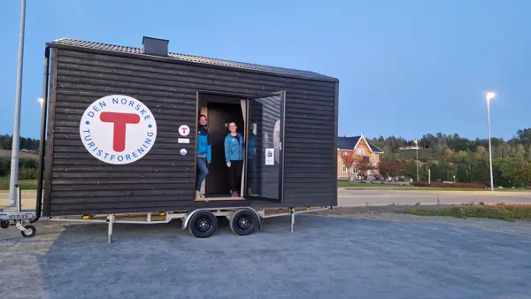 DNT-hytta på hjul
